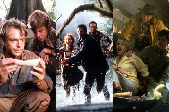 Jurassic Park trilogy GETTY