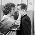 Leila (Patricia Barry) holds Roger Shackleforth (George Grizzard) for a kiss in Twilight Zone 131.