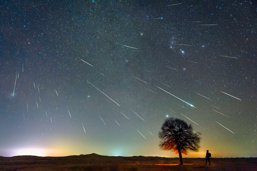 Geminid meteor shower