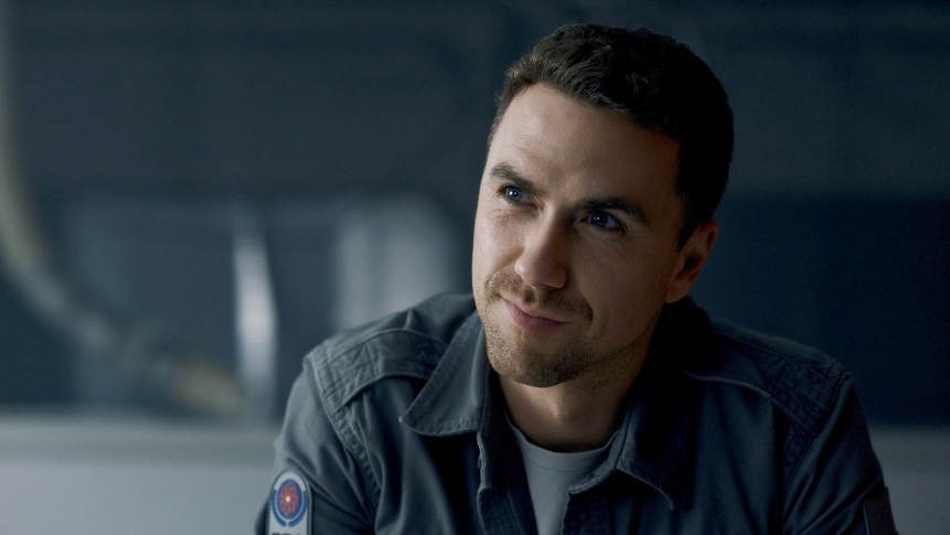 Lt. James Brice (Richard Fleeshman) appears in The Ark Episode 202.