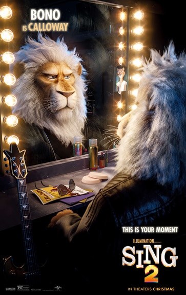 Sing 2 Calloway Lion Poster
