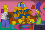 Simpsons Thanos