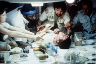 Sigourney Weaver, Yaphet Kotto, Tom Sherritt, John Hurt, Ian Holm in Alien