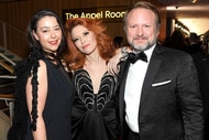 Karina Longworth, Natasha Lyonne and Rian Johnson