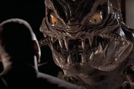 A serpent-like alien appears in Men in Black (1997).