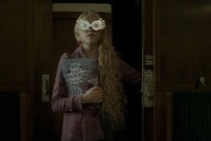 Luna Lovegood (Evanna Lynch) wears Spectrespecs in Harry Potter and the Half-Blood Prince (2009).