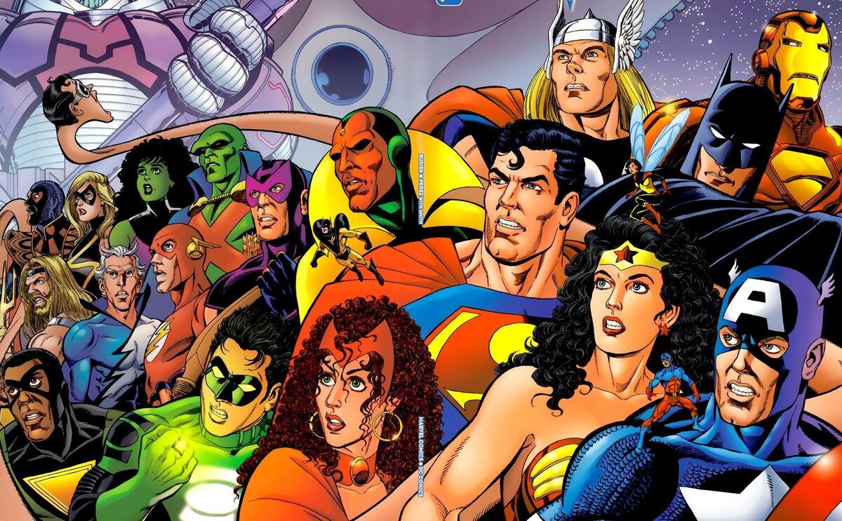 1200px x 743px - The 7 most incredible comics George Perez drew for DC and Marvel | SYFY  WIRE | SYFY WIRE