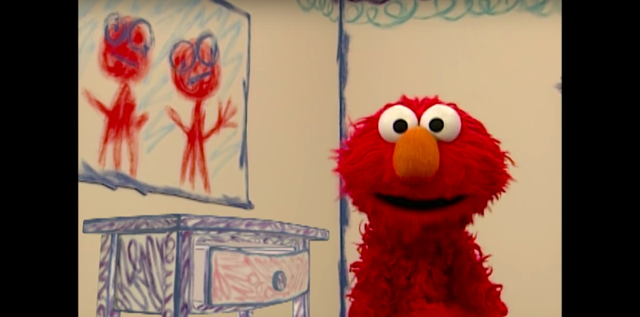 Elmo's World - Behind the Scenes on Make a GIF