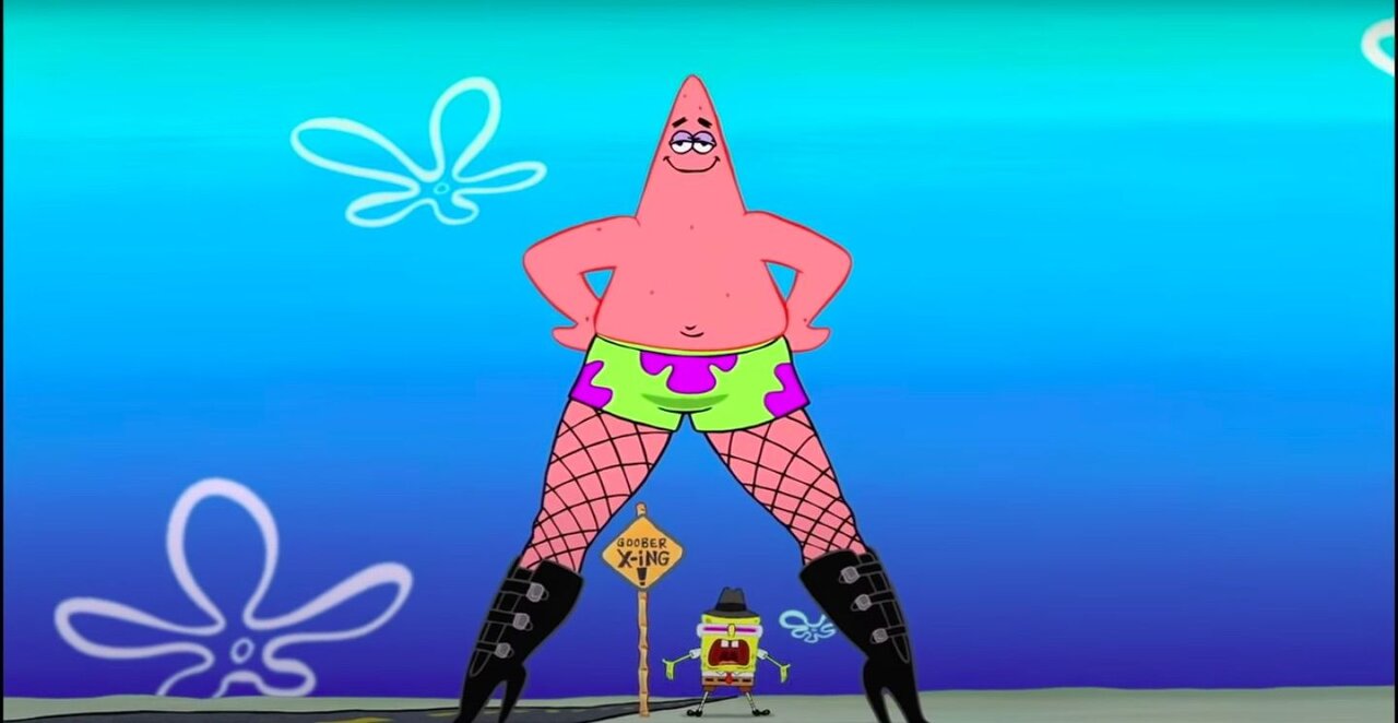 Fishnet patrick star