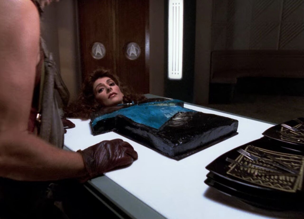 Chosen One of the Day: Deanna Troi-cake | SYFY WIRE