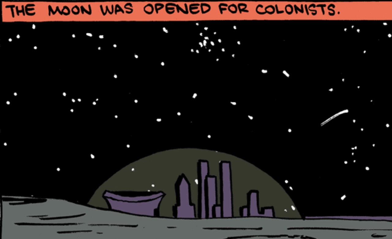 Bad Astronomy | SMBC Shoots the Moon | SYFY WIRE