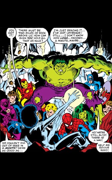 Hulk mountain, Marvel Super Heroes Secret Wars #4