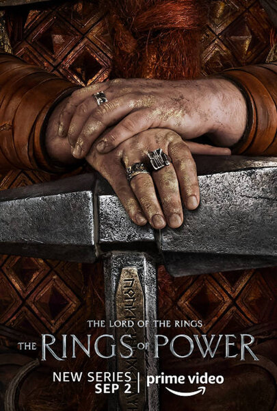 teases The Lord of the Rings: The Rings of Power posters