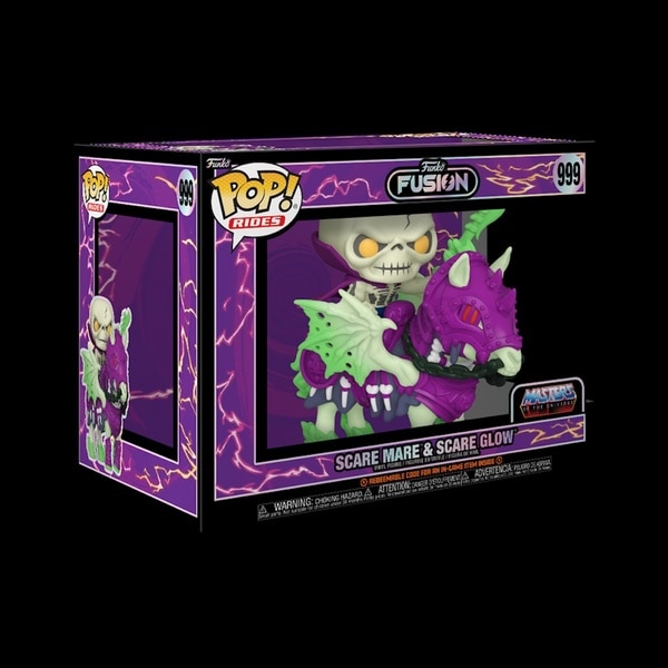 Pop! figures of Scare Mare and Scare Glow from Masters of the Universe.
