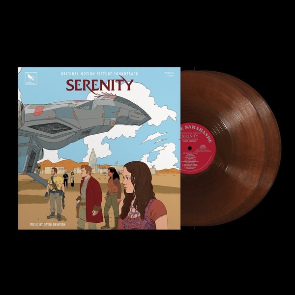 Vinyl of the Serenity (2005) soundtrack.