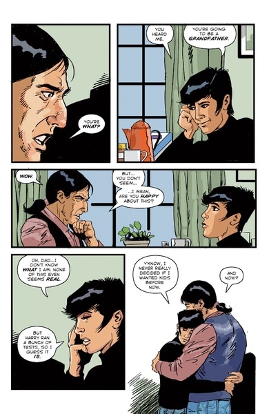 A page excerpt of the comic Resident Alien: The Book of Life.