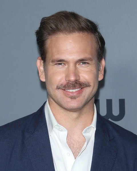 Matthew Davis smiles.