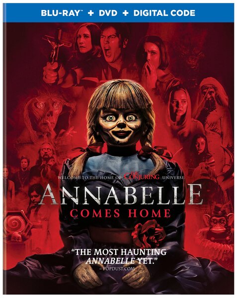 Annabelle Comes Home Blu ray box art