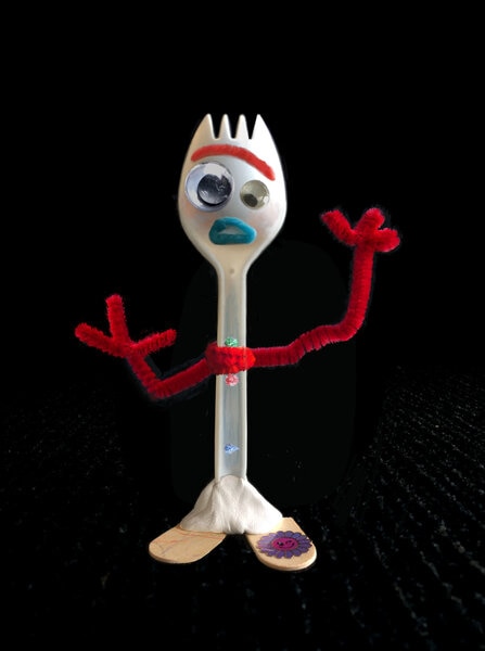Meet Forky, Toy Story 4's great existential crisis