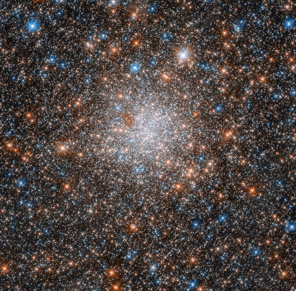 The spectacular globular cluster NGC 1898 seen by Hubble is gorgeous, but it has one slight flaw. Credit: ESA/Hubble & NASA