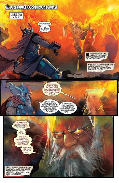 King Thor v Old Man Phoenix