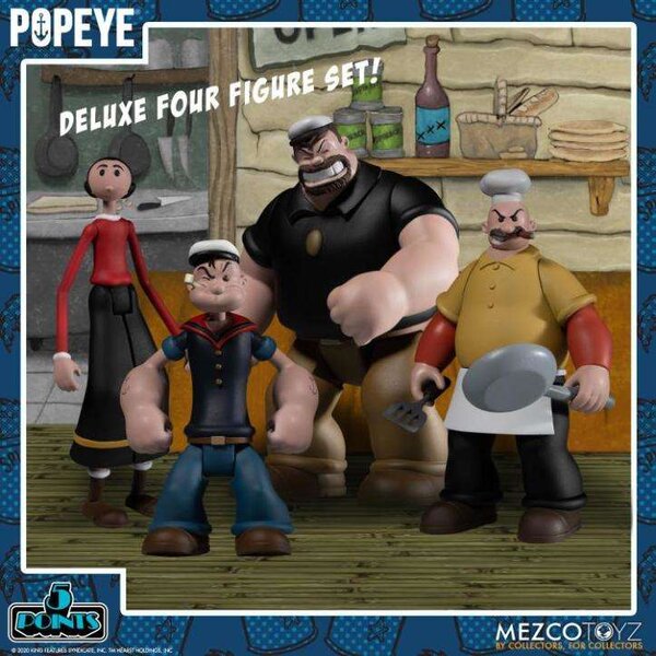 Mezco Toyz 5 Points Popeye