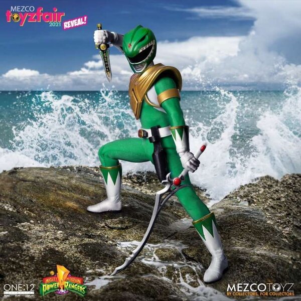 Mezco Toyz One_12 MMPR Green Ranger