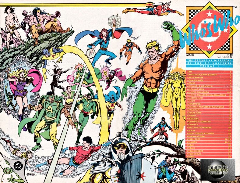 Who's Who: The Definitive Directory of the DC Universe (Written by Marv Wolfman, Art by George Perez)