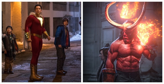 Box office: Shazam! stays No. 1 with $25M; Hellboy damned for third with  $12M | SYFY WIRE