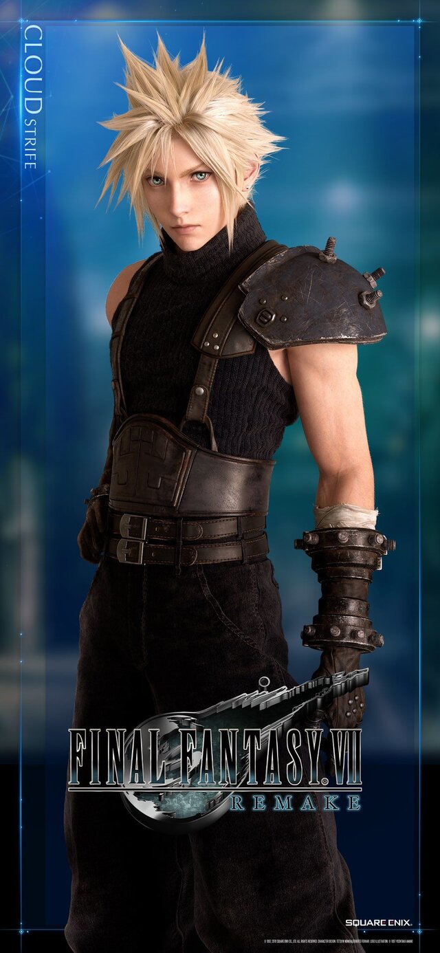 Chosen One Of The Day The Evolution Of Cloud Strife S Handsomeness   Cloud Final Fantasy Vii Remake Promo 