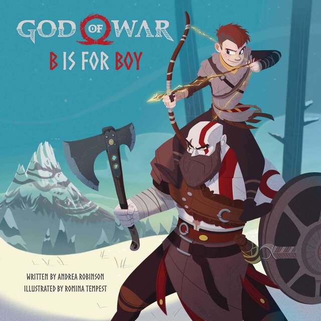 God Of War: B Is For Boy Storybook - Kratos Gets Cute In First Look ...