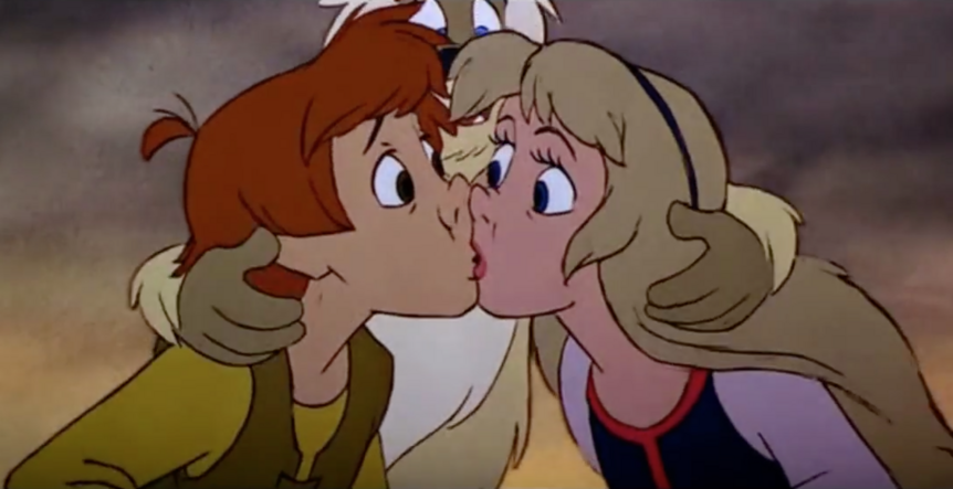 Anime kiss (Anna all grown up??)  Anime couple kiss, Anime kiss, Anime