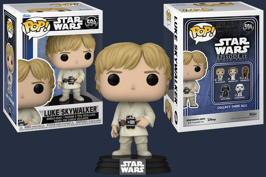 Luke Skywalker Pop! Vinyl Star Wars: New Classics