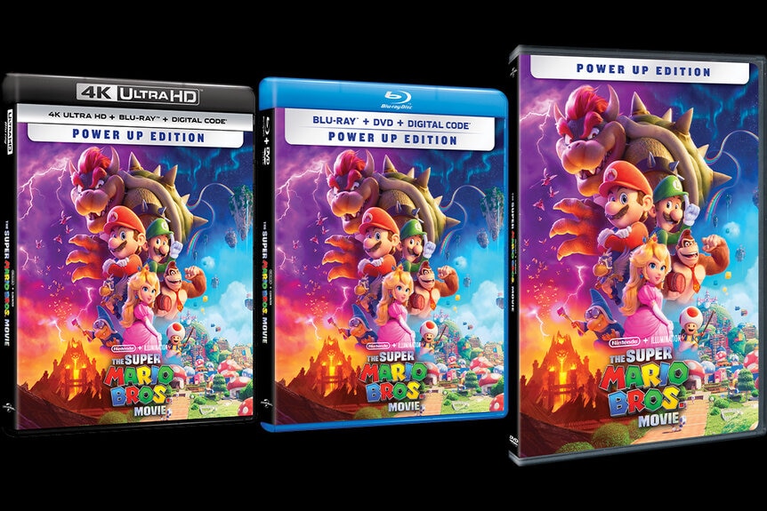 Super Mario Bros. Movie - Blu-ray, 4K, DVD Announced & Detailed! 