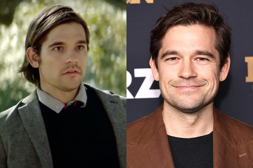 A split featuring Quentin Coldwater (Jason Ralph) and Jason Ralph in 2023.