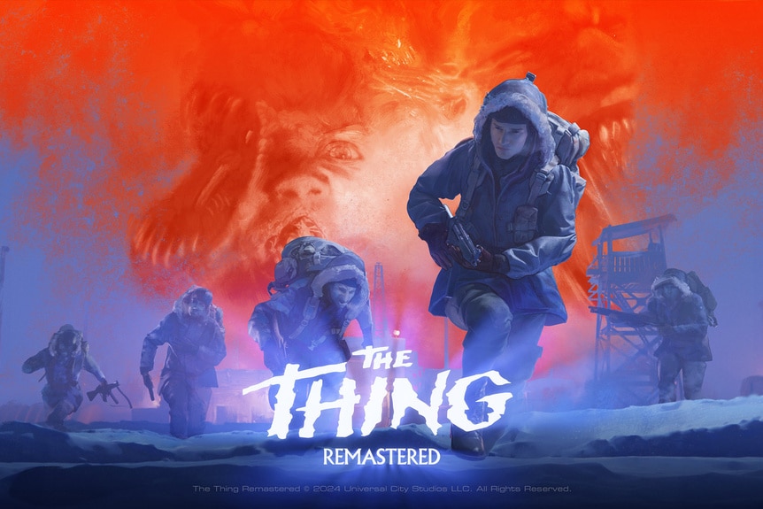 Artwork for the video game The Thing: Remastered.