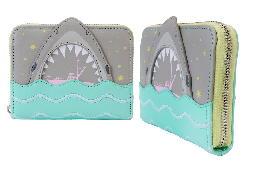 Loungefly Jaws Collection exclusive Zip Around Wallet