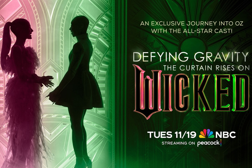 Key Art for Defying Gravity: The Curtain Rises On Wicked