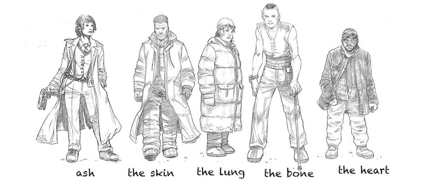 Blade Runner 2019 Character Sketch