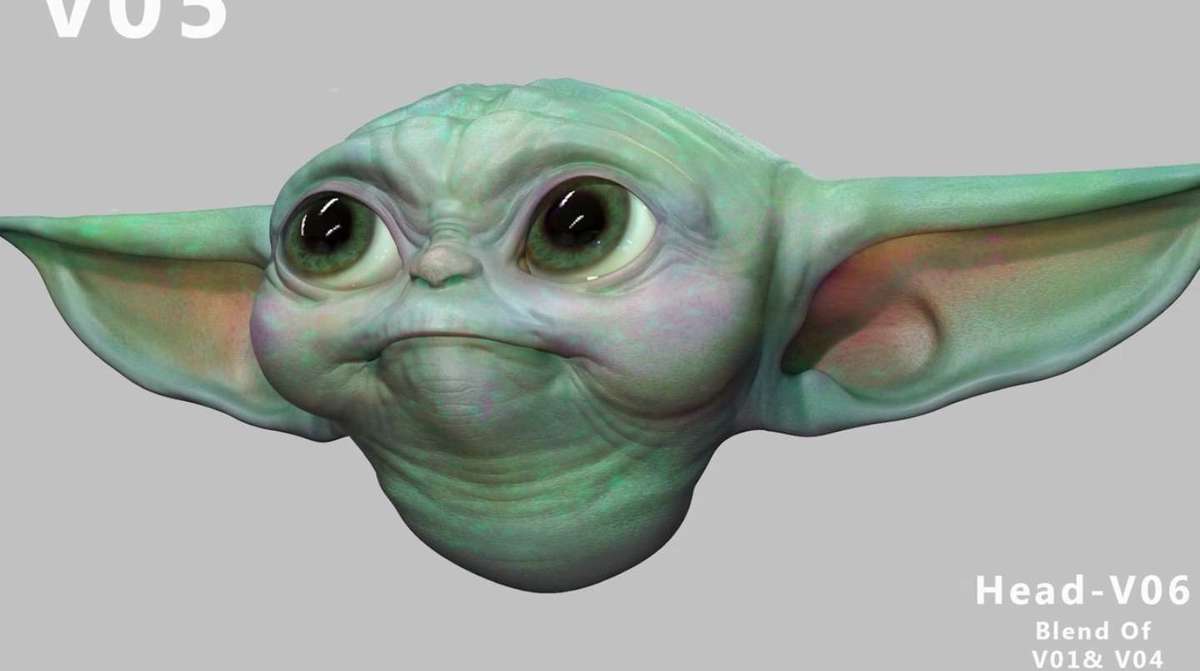 The Mandalorian Baby Yoda Early Concept Art Revealed