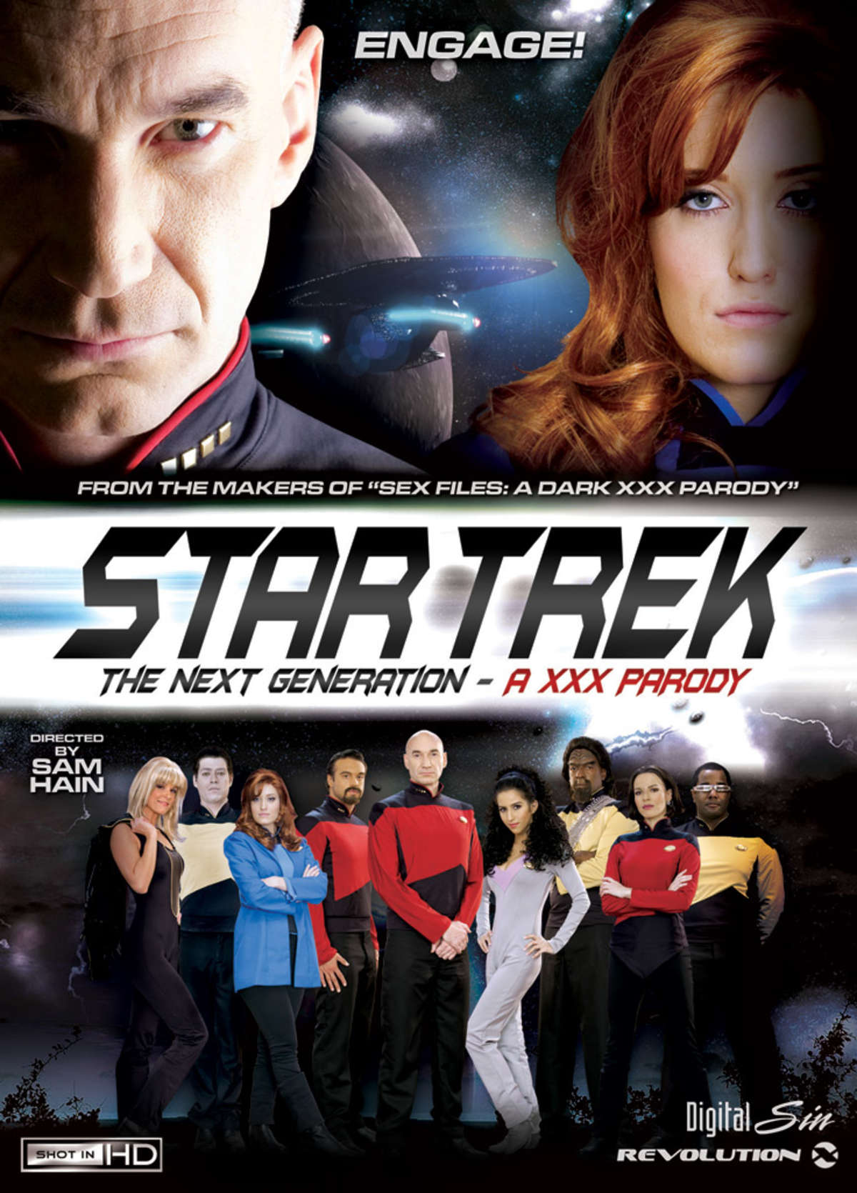Star Trek Comic Yarr - Tasha Yar returns in SFW Star Trek: Next Gen XXX parody trailer
