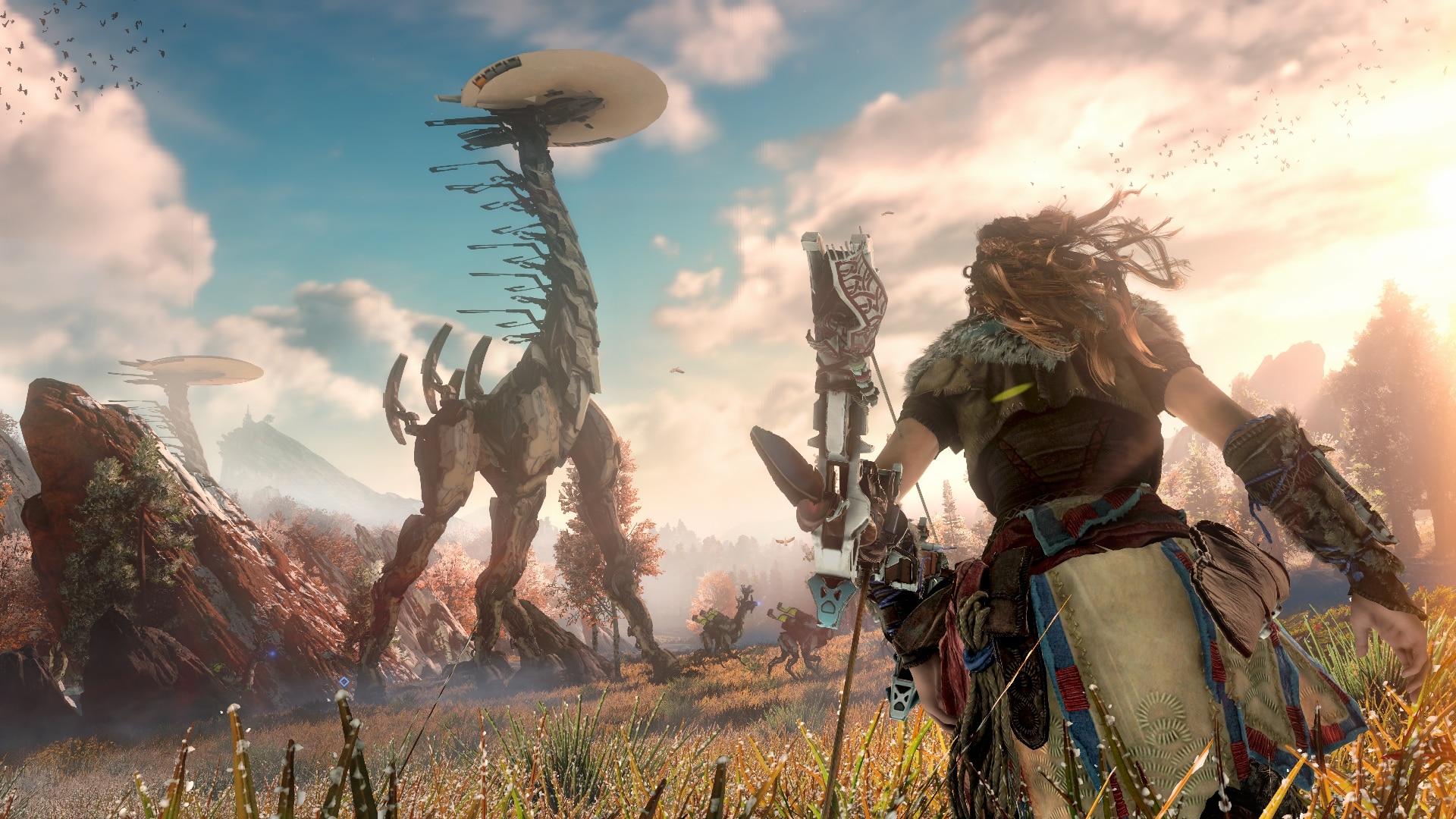 Playstation Unleashes Stunning New Horizon Zero Dawn 4k Gameplay Trailer For Ps4 Pro Blastr